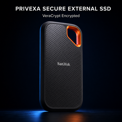 Privexa Secure External SSD