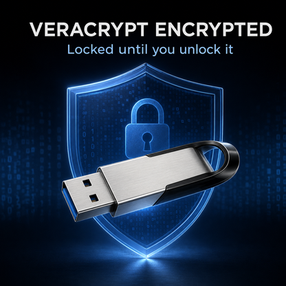Privexa Secure Encrypted USB drive